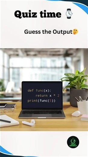 Python Quiz Time 🔥 | Can You Guess the Output? 🤔🐍 #shorts #techshorts #codewithme #pythonchallenge