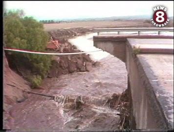 Oceanside battered by stormy weather in 1980