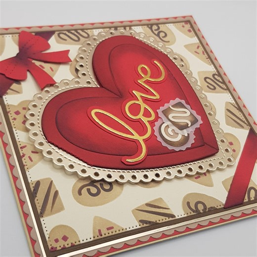 Valentines / Love Card - Interactive Opening Heart Card - Etsy