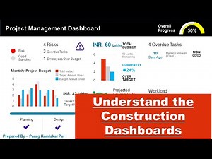 Construction Project Management Dashboard in Easy way