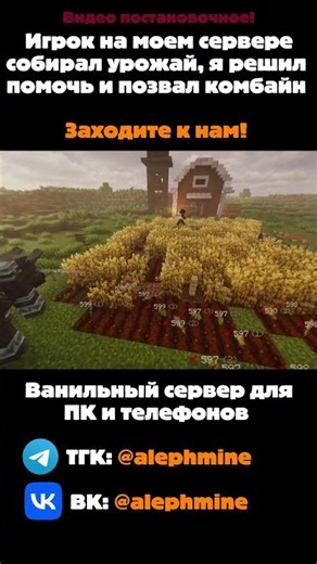 ванилный сервер в майнкрафте #ванилла #minecraft #майнкрафт #recommended #свойсервермайнкрафт