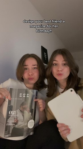 Design Your Best Friend a Personalized Magazine for Her Birthday!!
