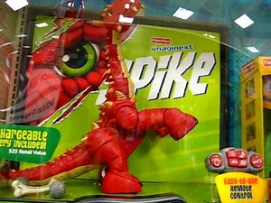 Spike the Dinosaur.