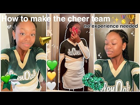 How to Be Accepted Into a Cheerleading Squad With No Tumbling Experience
