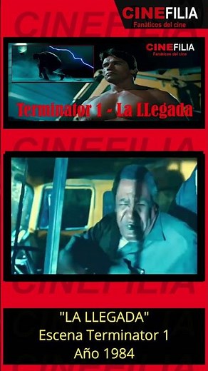 Escena TERMINATOR 1 "LA LLEGADA" Año 1984