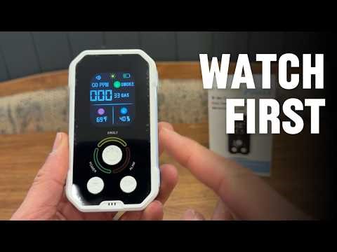 5-in-1 Gas & Smoke Detector With LCD — Smart Safety Upgrade?