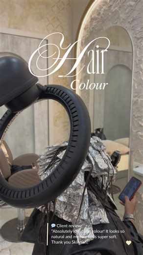 Skinnish® Aesthetic & Premium Salon | Our client wanted a rich, natural looking hair colour and the results speak for themselves 🤍 Procedure: ✔️ Hair analysis & shade... | Instagram