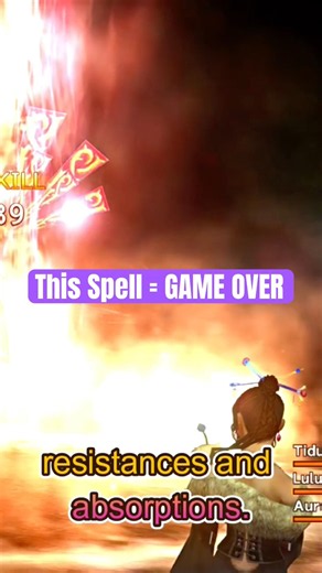 The Strongest Magic Spell in Final Fantasy X