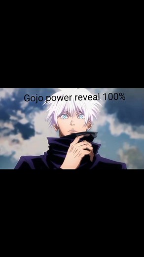 6K views · 383 reactions | Gojo power reveal 100% | Anime World | Facebook