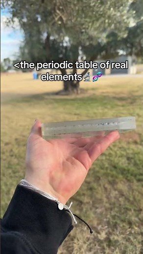 The Periodic Table Of Actual REAL Elements