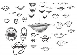 Day 3 // How to Draw a Mouth