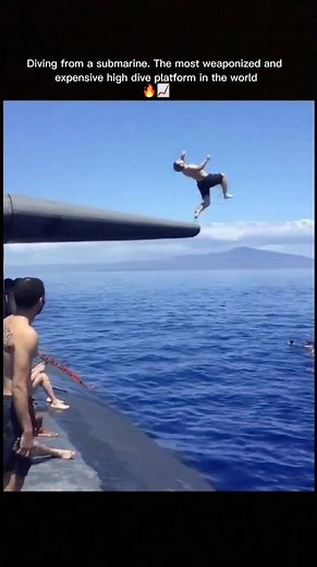 Diving from a submarine | most weaponized & expensive high dives #youtubeshorts #army #indiannavy