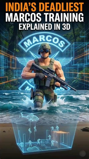 How MARCOS Commandos Train 🪖