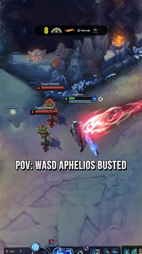 itero.gg on Instagram: "WASD Aphelios doesn’t care about grey screens. He keep on attacking the spaghetti code"