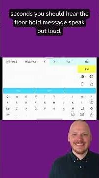 How to let people know you are writing a message on your AAC device.