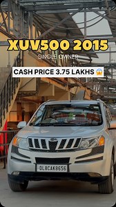 FUTURE RIDE DELHI PRESENTS XUV500 2015 MODEL @3.75 LAKHS 🚘Brand : MAHINDRA 👁‍🗨Model : XUV500 🎨Colour : Silver 📅Registration : 2015 👤Ownership : Single 📈Insurance : July ’2025 🚧Kilometre : 71000 ⚙️Transmission : MANUAL 📝Registration : DELHI ⛽️Fuel : DIESEL 💺Seats : BUCKET 🔑 KEYS : BOTH AVAILABLE 📺MUSIC : ANDROID 💰Fix Price : 3.75 LAKHS 🚦Location : Rohini,Delhi sector 10 Kings mall Rohini west #xuv500#xuv#mahindra#mahindraindia#mahindrathar#mahindrascorpio#mahindralovers#suv#suvlover