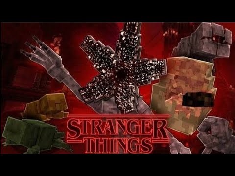 Minecraft stranger things mod (by the YouTubeer swirly)