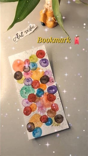 Easy Bookmark 😍🔖 #shorts #painting #bookmark