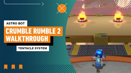 Astro Bot - Crumble Rumble 2 Walkthrough (All Collectibles)