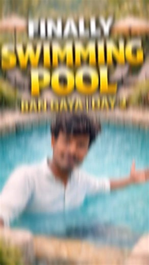 Day-2 Underground Swimming Pool 😱#undergroundhouse#minivlog #Reels #undergroundhouse#minivlog