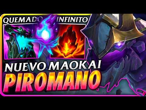 🔥¡DESCUBRE el *NUEVO MAOKAI PIROMANO* que INCINERA a IRELIA SOLO ANDANDO con LA BUILD DEFINITIVA!