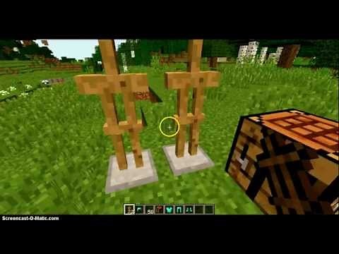Tutorial, como hacer un estante para armadura- Minecraft 1.8