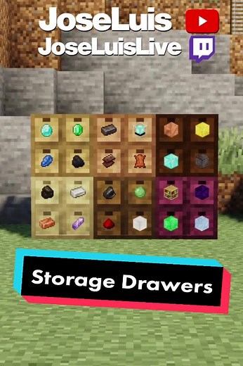 Minecraft Storage Drawers Mod in 1 Minute: Organize Your Inventory