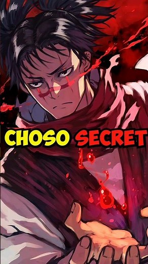 WHY CHOSO CAN USE BLOOD MANIPULATION | JUJUTSU KAISEN | JJK 240 | SHIBUYA INCIDENT | SUKUNA VS YUJI