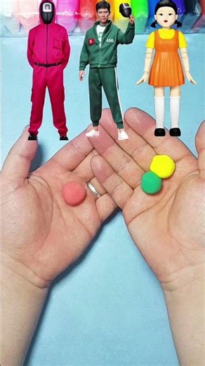 the final color shocked everyone 🤍❤️ #clay #craft #asmr