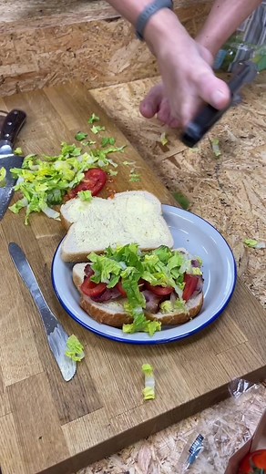 Cooking a B.L.T With Your Feet - Unconventional Cooking Techniques