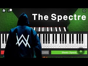 The Spectre [Alan Walker] — Roblox piano cover