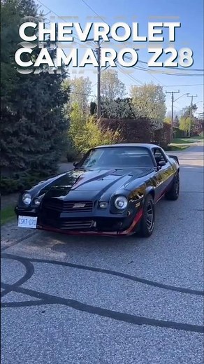 The Legendary 1981 Chevrolet Camaro Z28: A Muscle Car Icon Reimagined