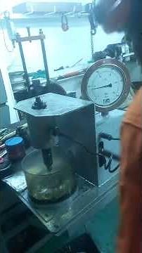 Fuel injector pressure testing | MAN marine diesel engines | Fuel valve pressure testing