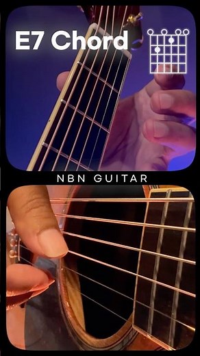 How to Pick the E7 Chord on Guitar | Easiest Beginner Free Online Guitar Lesson