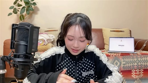 【himahima/260314】日本女生vlog|达到100万人的Live🎉