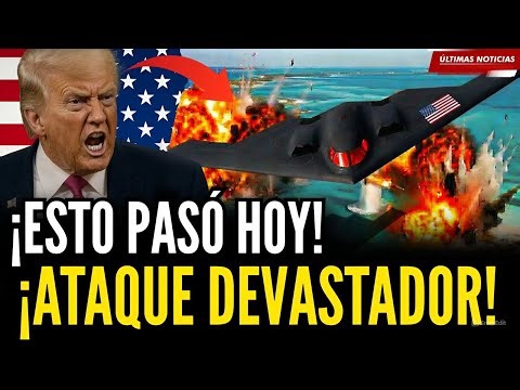 ¡ÚLTIMA HORA! BASE VENEZOLANA ANIQUILADA TRAS EL ATAQUE DEL B 2 STEALTH DE EE UU