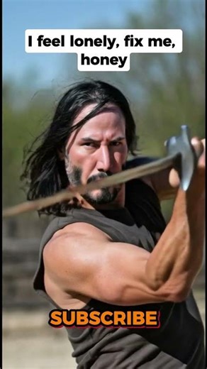 Keanu Reeves: Sword Practice – The Ultimate Warrior Vibe Unleashed!" ⚔️❤️