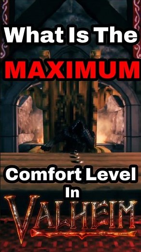 What Does Comfort Do In Valheim? #valheim #valheimtips #gaming
