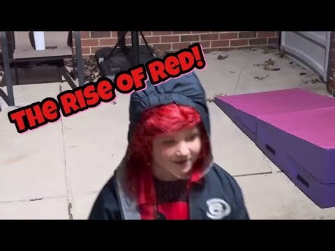 Epic Red Fire Dance! 🔥💃 Powerful Moves & Music Performance