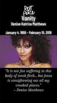 Vanity: From Music Icon to Spiritual Journey | Remembering Denise Matthews