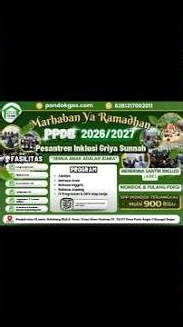 Animasi PPDB #ordesalaf #sunnah