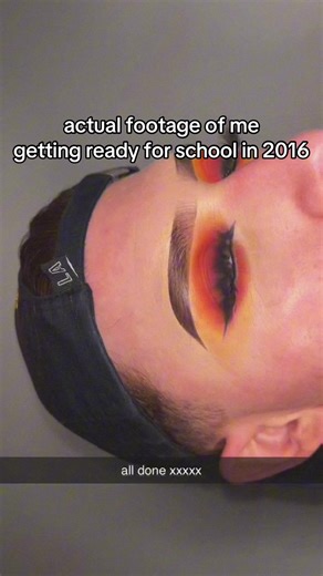 2016 Sunset Blend School Makeup Look