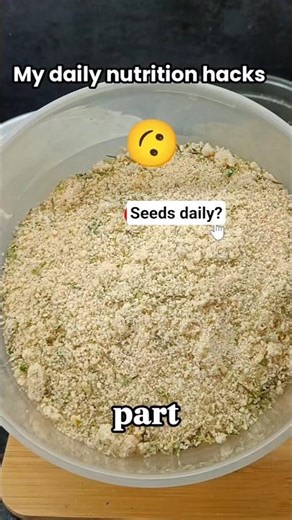 Vegetarians, Eating Seeds Daily? #shortsfeed