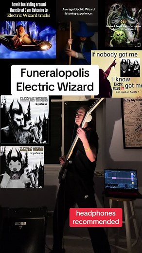 Electric Wizard Funeralopolis Bass Cover