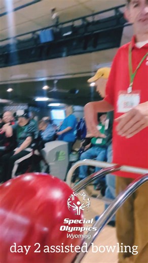 11 reactions | Day ✌️assisted bowling. Owen rocked it today! | Special Olympics Wyoming - Douglas Jackalopes | Facebook
