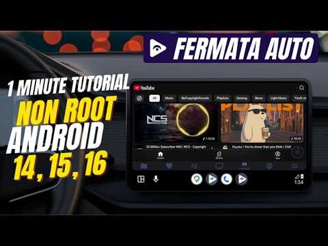 How to install Fermata Auto on Android Auto (Non Root, Android 14/15/16)