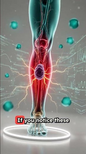 Warning signs of deep vein thrombosis😘