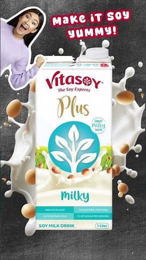 Switch up your favorite morning latte with Vitasoy Plant Milks!