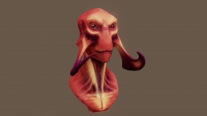 Alien - 3D model by Fedrane