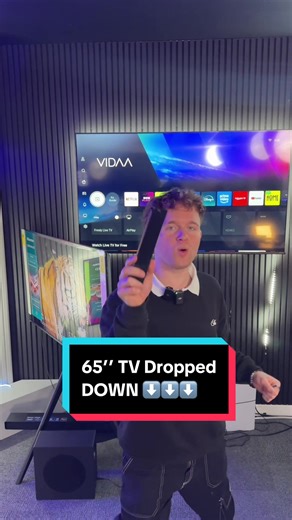 65'' Direct Lit LED Screen with 4K Resolution